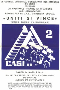 affiche UNITI SI VINCE 2 - 1979