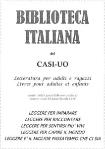 BIBLIOTECA ITALIANA del CASI-UO 2005